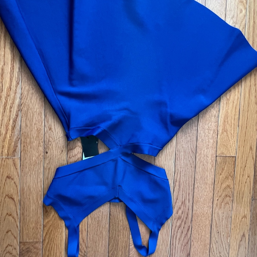 COPY - NWT BCBG Maxazria “Elyzabeth” Cut Out Dress Royal Blue XXS